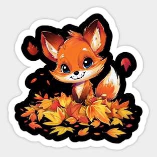 Fox Quick Quirks Sticker